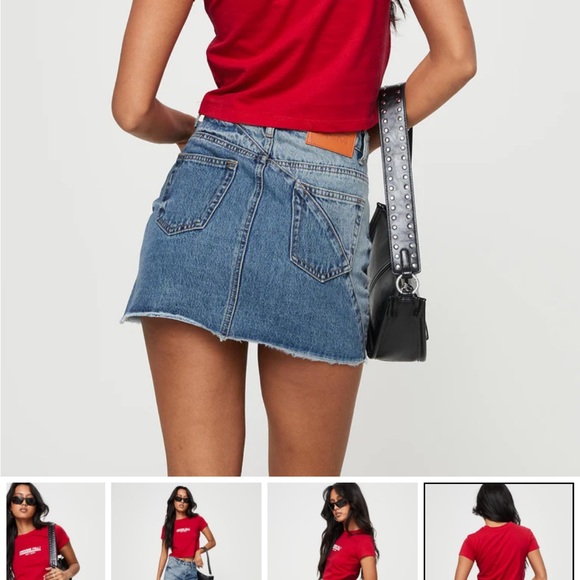 Princess Polly denim skirt - Picture 2 of 2